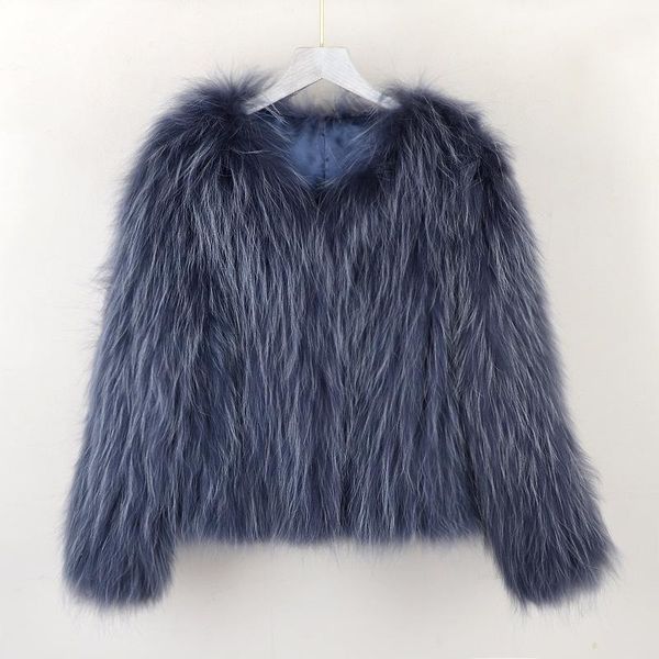 women's fur & faux 2021 fashion women real racoon warm coat high quality, Black
women's fur & faux 2021 fashion women real racoon warm coat high quality, Black