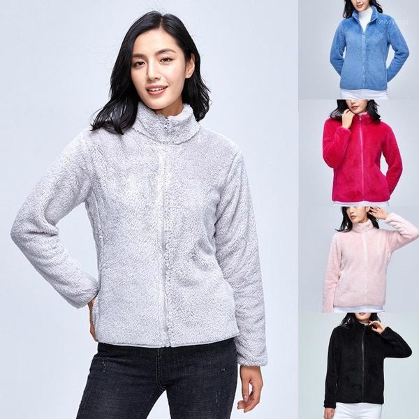 women's jackets 2021 fashion lamb velvet hooded women long winter jacket autumn and plus size 5xl warm outwear coat female, Black;brown
women's jackets 2021 fashion lamb velvet hooded women long winter jacket autumn and plus size 5xl warm outwear coat female, Black;brown