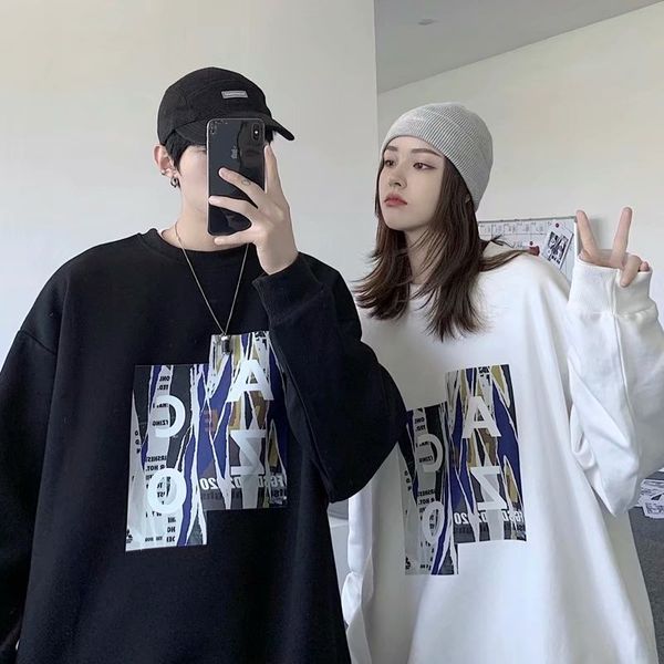 mens sweater rice round neck sweater men's spring and autumn long sleeve couple pullover korean student casual loose coat, Black
mens sweater rice round neck sweater men's spring and autumn long sleeve couple pullover korean student casual loose coat, Black