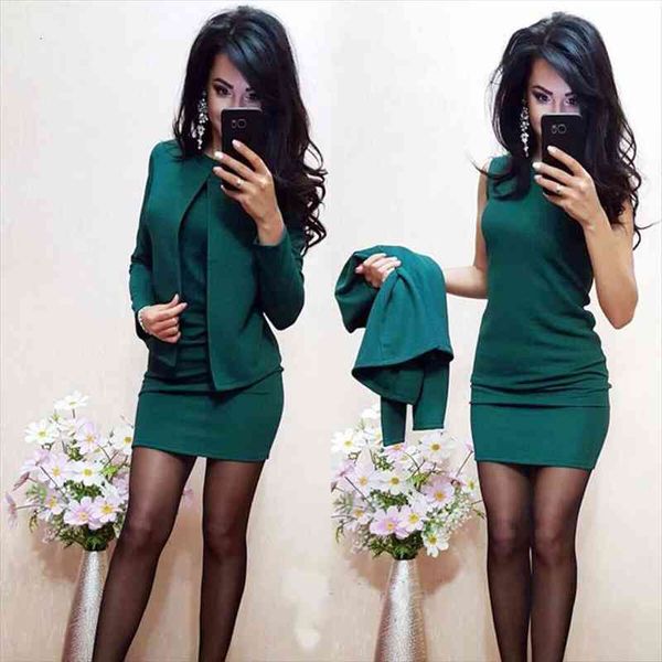 fashion dress suits 2 women tracksuits piece set blazer solid jacket amp short mini businesss office lady suit, Gray
fashion dress suits 2 women tracksuits piece set blazer solid jacket amp short mini businesss office lady suit, Gray