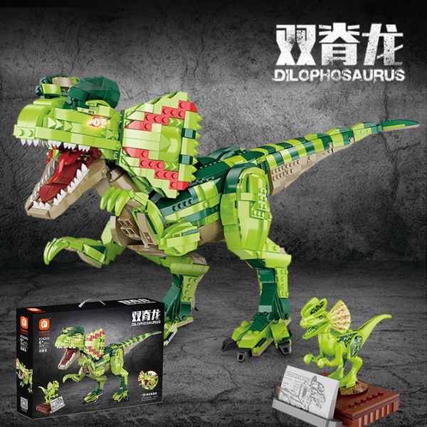 toys lego fangcheng fc6202 children's jurassic small particle double ridged dragon vocal model puzzle assembled dinosaur building block
toys lego fangcheng fc6202 children's jurassic small particle double ridged dragon vocal model puzzle assembled dinosaur building block