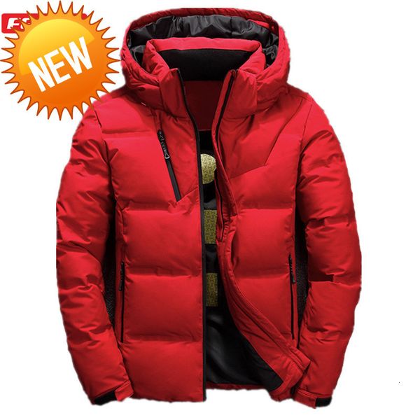 fgkks quality brand men down jacket slim thick warm solid color hooded coats fashion casual jackets male, Black
fgkks quality brand men down jacket slim thick warm solid color hooded coats fashion casual jackets male, Black
