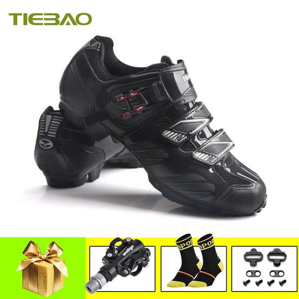 tiebao sapatilha ciclismo mtb men women bicycle cycling shoes self-locking mountain bike breathable pedals riding sneakers footwear, Black
tiebao sapatilha ciclismo mtb men women bicycle cycling shoes self-locking mountain bike breathable pedals riding sneakers footwear, Black