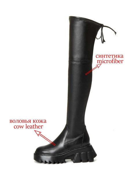 boots lenkisen stretch boots real cow leather korean girls modern platform round toe high heel lace up fashion over the knee l59 zg5h, Black
boots lenkisen stretch boots real cow leather korean girls modern platform round toe high heel lace up fashion over the knee l59 zg5h, Black
