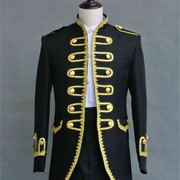 wedding tuxedos real picture double breasted gold ornament groom stand collar groomsmen mens dinner blazer suits (jacket+pants+tie) no:1633, Black;gray 
wedding tuxedos real picture double breasted gold ornament groom stand collar groomsmen mens dinner blazer suits (jacket+pants+tie) no:1633, Black;gray