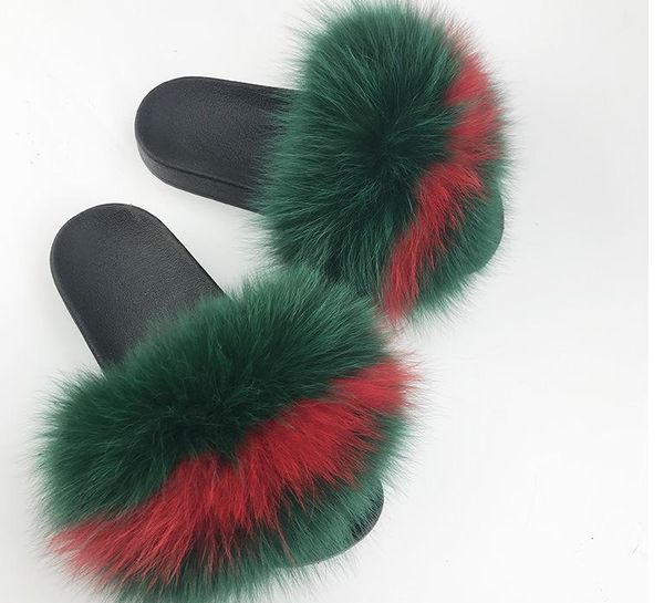 2021 wholesale 100% real fox slippers kids winter fur child home slides girls sliders.1pairs/2pcs raccoon fluffy chinelo flats beach summer, Black;grey
2021 wholesale 100% real fox slippers kids winter fur child home slides girls sliders.1pairs/2pcs raccoon fluffy chinelo flats beach summer, Black;grey
