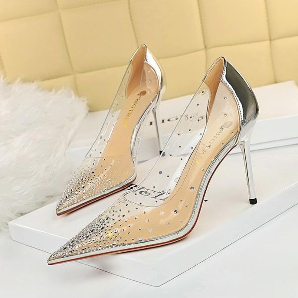 dress shoes womens pvc transparent crystal pumps 10cm hollow out slides high heels ladies bling gold rhinestone party patchwork, Black
dress shoes womens pvc transparent crystal pumps 10cm hollow out slides high heels ladies bling gold rhinestone party patchwork, Black