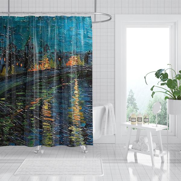 night scene animated character pattern 3d printed shower curtain waterproof, antifouling, durable, fine workmanship
night scene animated character pattern 3d printed shower curtain waterproof, antifouling, durable, fine workmanship