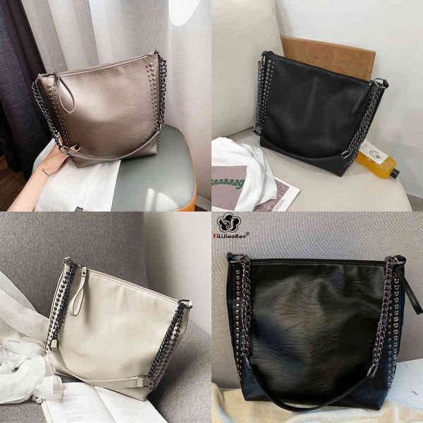 nxy handbag casual rivet shoulder bag female famous brand chain crossbody s for women leather large capacity tote sac a main 0214
nxy handbag casual rivet shoulder bag female famous brand chain crossbody s for women leather large capacity tote sac a main 0214