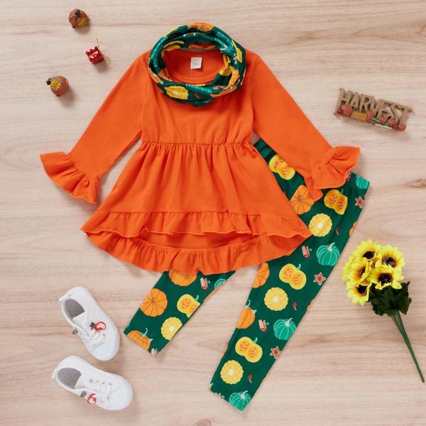 clothing sets toddler baby girl clothes dress+halloween pumpkin pants+headband outfits set kids dress casual, White
clothing sets toddler baby girl clothes dress+halloween pumpkin pants+headband outfits set kids dress casual, White