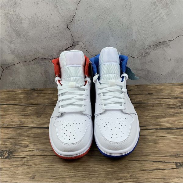 womens 1 mid basketball shoes mens jumpman 1s red white blue sports sneakers ship with size eu36-47
womens 1 mid basketball shoes mens jumpman 1s red white blue sports sneakers ship with size eu36-47