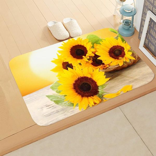 carpets sunflower printed floor mat indoor hallway entrance doormat non-slip door tapete water absorption kitchen bathroom
carpets sunflower printed floor mat indoor hallway entrance doormat non-slip door tapete water absorption kitchen bathroom