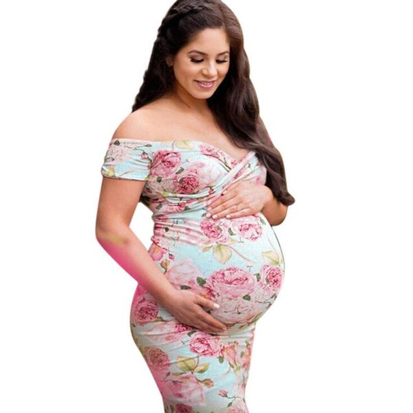 maternity dresses pregnant women long plus size clothes pregnancy gown for pography po shoot, White
maternity dresses pregnant women long plus size clothes pregnancy gown for pography po shoot, White