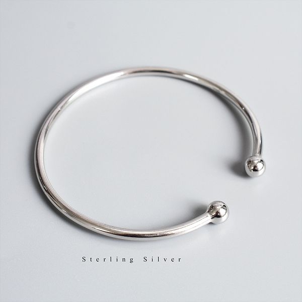 s925 sterling silver chic minimalism cuff bracelets for women fashion cuffs bracelet hand simple jewelry woman delicate dainty chain girl gi, White
s925 sterling silver chic minimalism cuff bracelets for women fashion cuffs bracelet hand simple jewelry woman delicate dainty chain girl gi, White