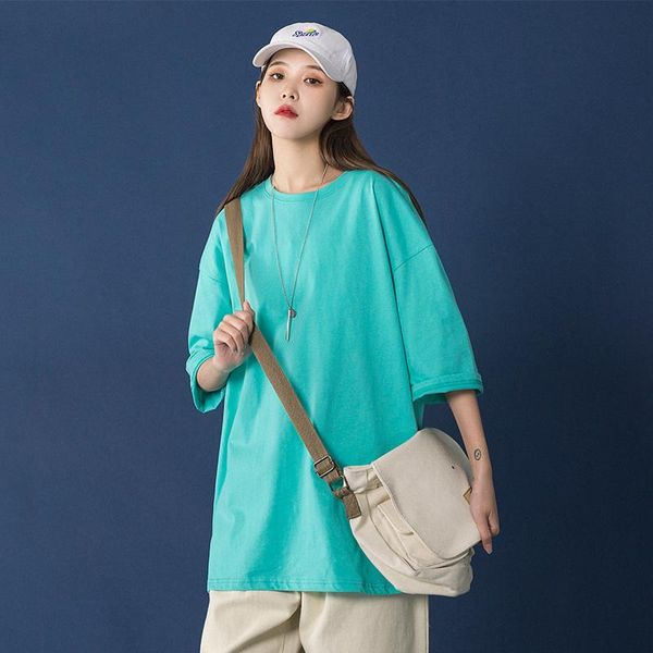 oversized t shirt summer women short sleeves t-shirts o neck solid candy color students shirts harajuku female women's t-shirt, White
oversized t shirt summer women short sleeves t-shirts o neck solid candy color students shirts harajuku female women's t-shirt, White