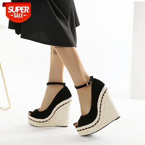zi ling, european and american style early, simple daily commuting fish mouth high-heel belt shoes large size women's #gg29, Black
zi ling, european and american style early, simple daily commuting fish mouth high-heel belt shoes large size women's #gg29, Black