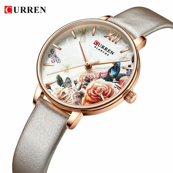 wristwatches curren brand ladies watches fashion design women watch casual elegant woman quartz with stainless steel bracelet, Slivery;brown
wristwatches curren brand ladies watches fashion design women watch casual elegant woman quartz with stainless steel bracelet, Slivery;brown
