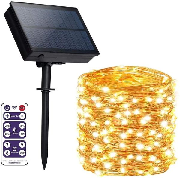 strings 10m 20m 30m 50m solar copper wire led string lights with timer remote control waterproof 8 modes holiday christmas garland light
strings 10m 20m 30m 50m solar copper wire led string lights with timer remote control waterproof 8 modes holiday christmas garland light