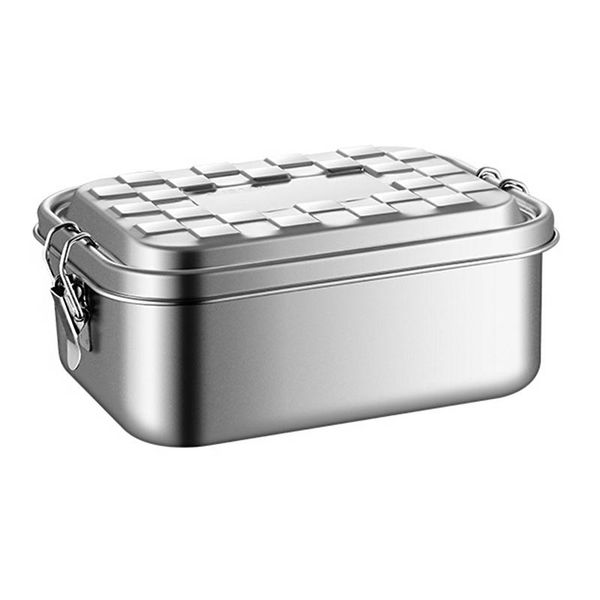 easy clean picnic stainless steel bento box for kids adults compartment student sealed leakproof school office portable dinnerware sets
easy clean picnic stainless steel bento box for kids adults compartment student sealed leakproof school office portable dinnerware sets