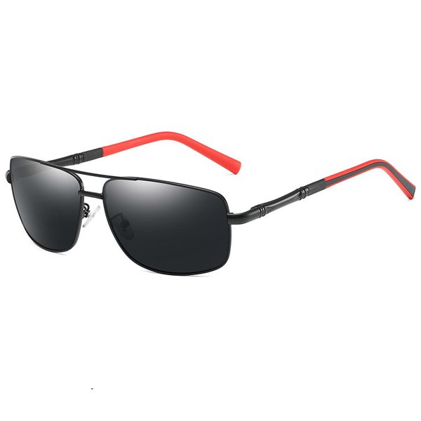 polarized sunglasses square frame men's double beam sunglasse spring leg glasses, White;black
polarized sunglasses square frame men's double beam sunglasse spring leg glasses, White;black
