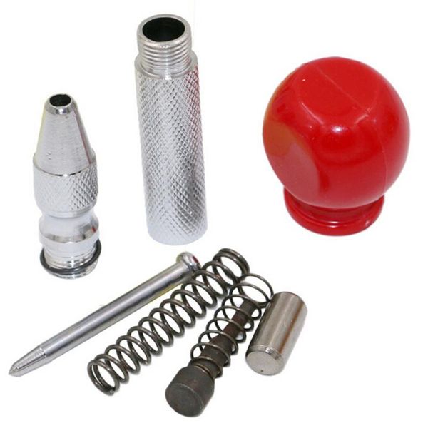 professional drill bits 1pcs red handle 5.12" automatic center pin punch spring loaded marking starting holes tool for metal drilling 2
professional drill bits 1pcs red handle 5.12" automatic center pin punch spring loaded marking starting holes tool for metal drilling 2