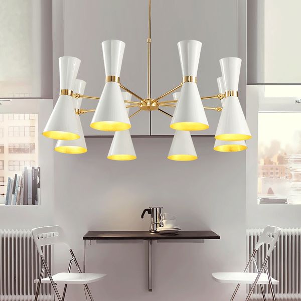 led adjustable ceiling light modern bedroom home living room iron lamp chandelier e27 
led adjustable ceiling light modern bedroom home living room iron lamp chandelier e27