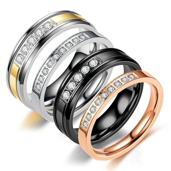 luxury designer jewelry women rings engagement finger ring crystal wedding ring stainless steel jewerly rose gold silver black
luxury designer jewelry women rings engagement finger ring crystal wedding ring stainless steel jewerly rose gold silver black
