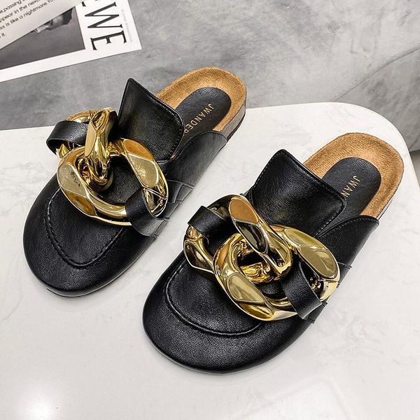 slippers women's flip flops 2021 summer the fashion solid color round head comfortable all-match rubber flat shoes casual, Black
slippers women's flip flops 2021 summer the fashion solid color round head comfortable all-match rubber flat shoes casual, Black