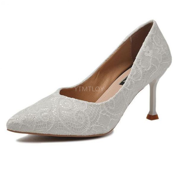 women pointed toe flower lace shoes bride wedding pumps thin heels zapatos de mujer plataforma dress, Black
women pointed toe flower lace shoes bride wedding pumps thin heels zapatos de mujer plataforma dress, Black