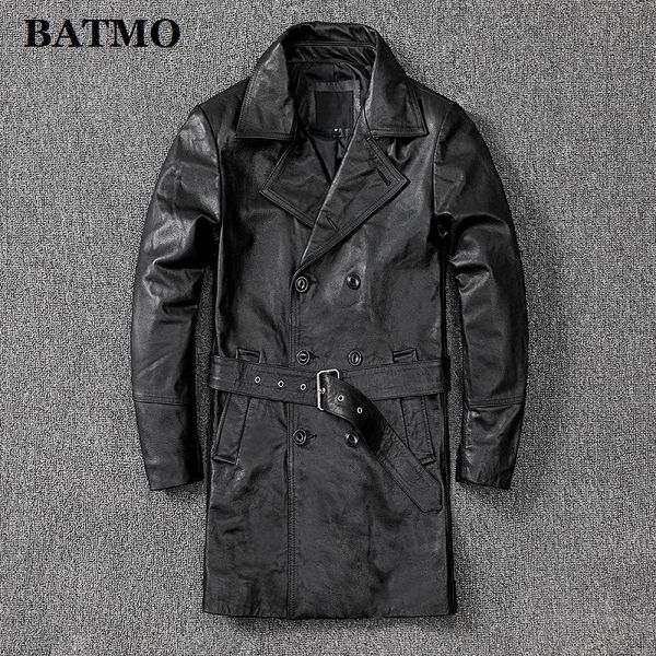 men's leather & faux batmo 2021 arrival natural real trench coat men,male genuine coat,cow jackets ,plus-size s-5xl 2050, Black
men's leather & faux batmo 2021 arrival natural real trench coat men,male genuine coat,cow jackets ,plus-size s-5xl 2050, Black