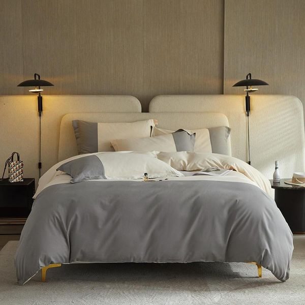 bedding sets modern brief grey white patchwork duvet cover with zipper 600tc brushed cotton ultra soft set 4pcs bed sheet pillowcases
bedding sets modern brief grey white patchwork duvet cover with zipper 600tc brushed cotton ultra soft set 4pcs bed sheet pillowcases