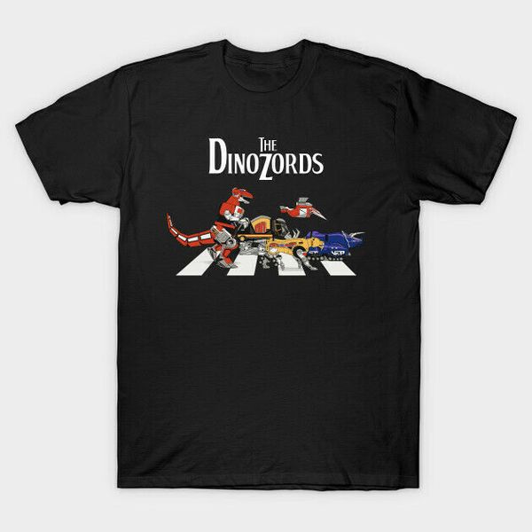 the dinozords rangers abbey road music band movie parody black t-shirt s-6xl, White;black
the dinozords rangers abbey road music band movie parody black t-shirt s-6xl, White;black