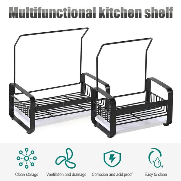 sponge holder kitchen sink caddy cleaning brush soap cloth organizer rack with drain tray dishes
sponge holder kitchen sink caddy cleaning brush soap cloth organizer rack with drain tray dishes