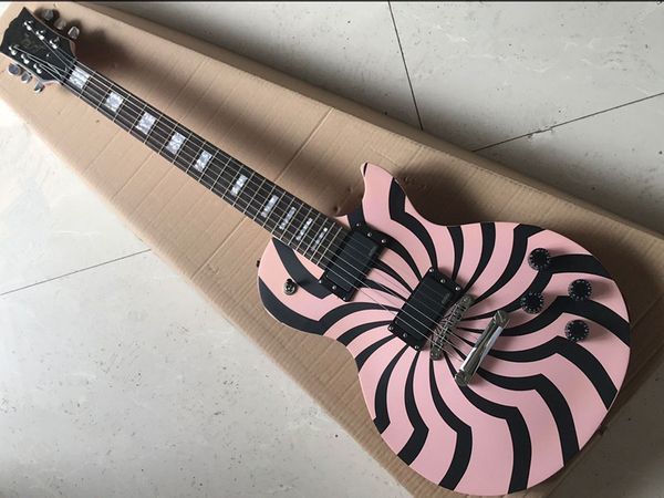 zakk wylde bullseye custom shop electric guitar pink black mahogany body maple fingerboard quality
zakk wylde bullseye custom shop electric guitar pink black mahogany body maple fingerboard quality