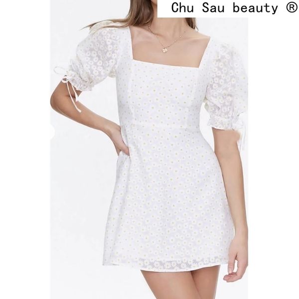 fashion sweet chic floral print square collar mini dress women summer casual style short sleeve dresses female vestidos 210508, Black;gray
fashion sweet chic floral print square collar mini dress women summer casual style short sleeve dresses female vestidos 210508, Black;gray