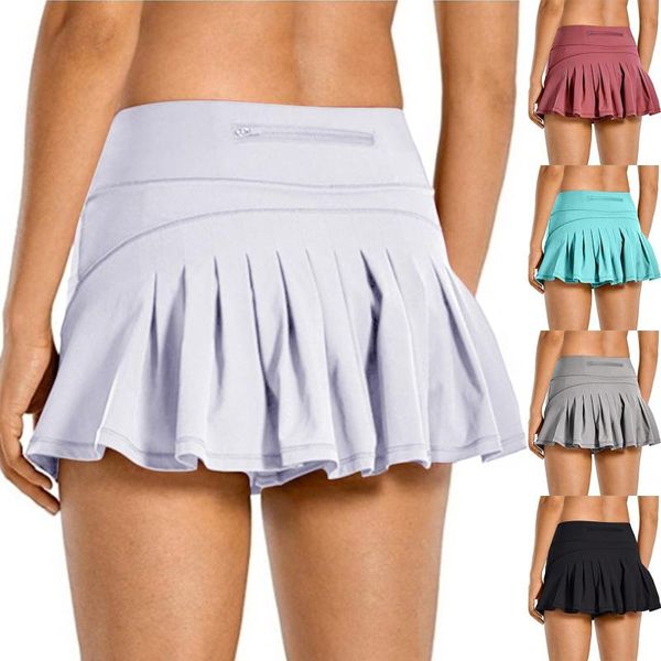 yoga outfit women tennis skorts sport athletic shorts skirt solid color anti exposure fitness high waist female sportswear
yoga outfit women tennis skorts sport athletic shorts skirt solid color anti exposure fitness high waist female sportswear
