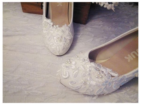 platforms ivory lace wedding shoes woman round toes slip on plus sizes high heels brides laces bridesmaid dress, Black
platforms ivory lace wedding shoes woman round toes slip on plus sizes high heels brides laces bridesmaid dress, Black