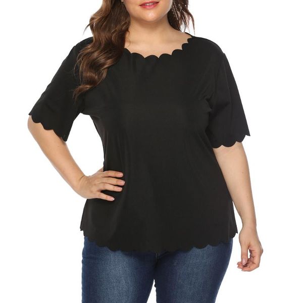 plus size t-shirt summer women casual short sleeve shirt harajuku ladies basis black clothing
plus size t-shirt summer women casual short sleeve shirt harajuku ladies basis black clothing