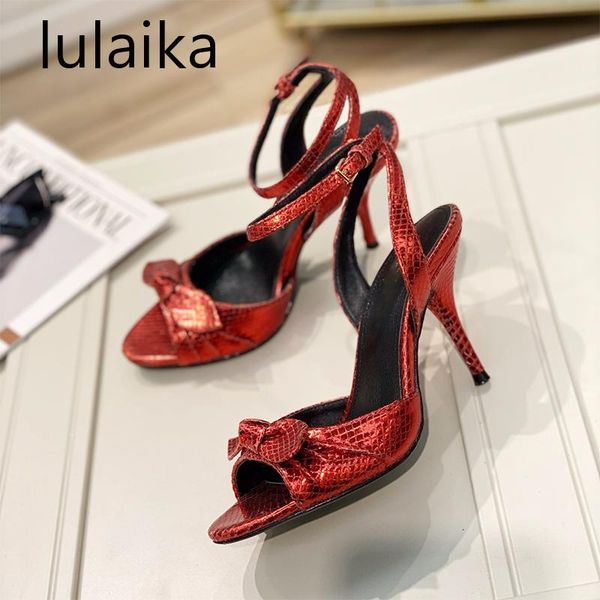 summer women pumps fashion bow slingback high heels sandals snakeskin pattern shoes genuine leather stiletto dress, Black
summer women pumps fashion bow slingback high heels sandals snakeskin pattern shoes genuine leather stiletto dress, Black