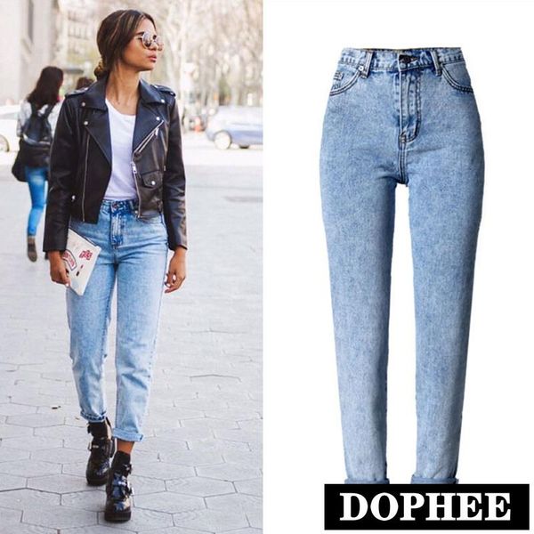 women's jeans streetwear women long pants skinny high waist snow wash tight denim vintage loose straight trousers, Blue
women's jeans streetwear women long pants skinny high waist snow wash tight denim vintage loose straight trousers, Blue