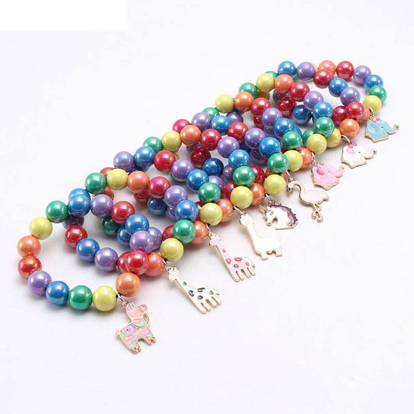 girls bracelet jewelry childrens accessories rainbow beads children cute alloy fish scale pendant cartoon b7921, Red;brown
girls bracelet jewelry childrens accessories rainbow beads children cute alloy fish scale pendant cartoon b7921, Red;brown