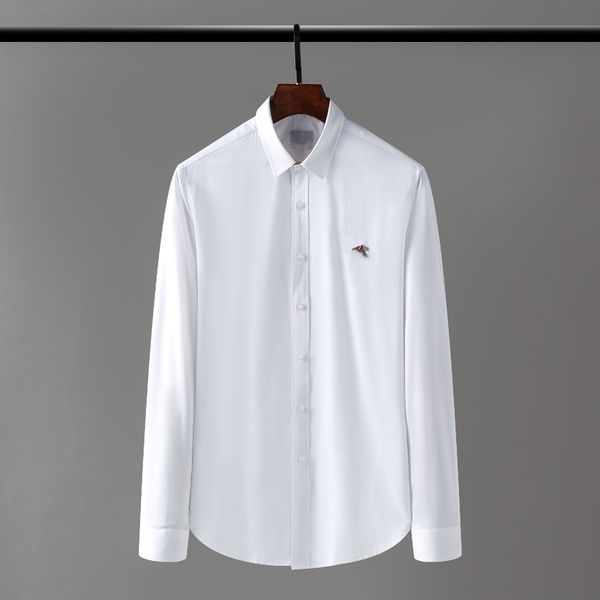 designers mens dress shirts business fashion casual classic long sleeve shirt brands men spring slim fit chemises de marque clothing stylist, White;black
designers mens dress shirts business fashion casual classic long sleeve shirt brands men spring slim fit chemises de marque clothing stylist, White;black