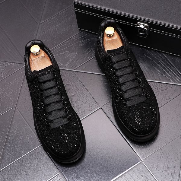 spring autumn luxury design party wedding board shoes european style fashion diamond business loafers lace-up mens causal sneakers b187, Black
spring autumn luxury design party wedding board shoes european style fashion diamond business loafers lace-up mens causal sneakers b187, Black
