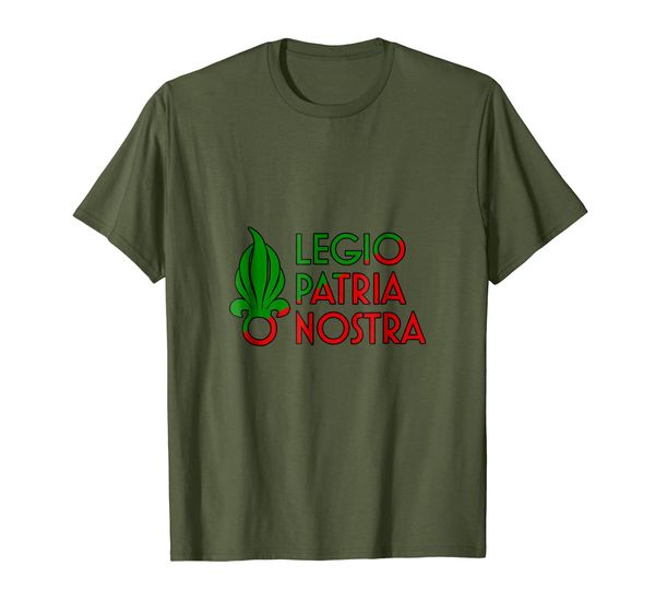 legio patria nostra - foreign legion shirt, White;black