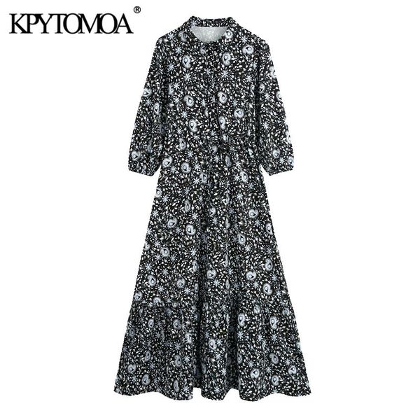 women chic fashion floral print ruffled midi shirt dress vintage short sleeve drawstring female dresses vestidos 210416, Black;gray
women chic fashion floral print ruffled midi shirt dress vintage short sleeve drawstring female dresses vestidos 210416, Black;gray