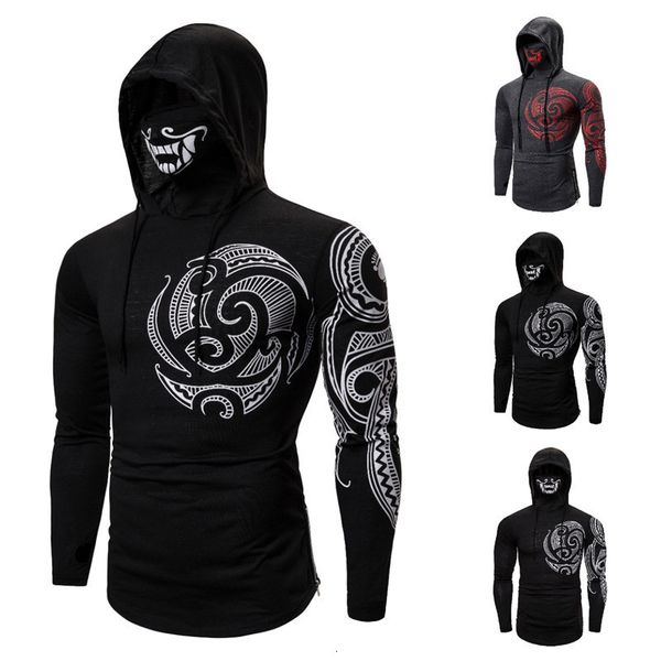 men's t-shirts spring and autumn stretch sports ninja suit hooded long sleeve t-shirt fashion league of legends mask male g14 he05, White;black
men's t-shirts spring and autumn stretch sports ninja suit hooded long sleeve t-shirt fashion league of legends mask male g14 he05, White;black