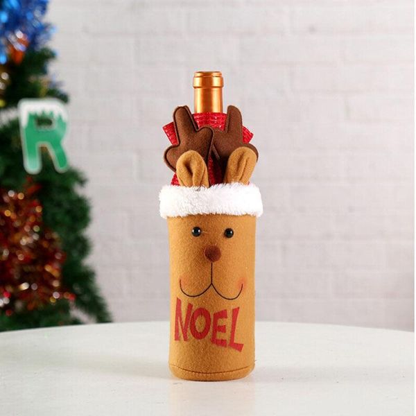christmas decorations wine bottle decor set santa claus snowman deer cover clothes kitchen decoration for year
christmas decorations wine bottle decor set santa claus snowman deer cover clothes kitchen decoration for year