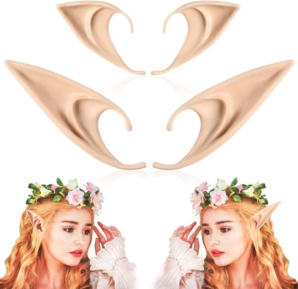 sweatband elf ears medium long style cosplay fairy pixie latex soft party masquerade halloween elven vampire decoration, Yellow;black
sweatband elf ears medium long style cosplay fairy pixie latex soft party masquerade halloween elven vampire decoration, Yellow;black