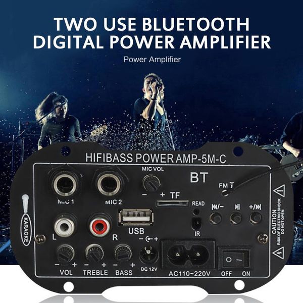 car power board dual mic two use radio function wireless bluetooth 4110b-369 bt 5 inch 12v 220v digital audio
car power board dual mic two use radio function wireless bluetooth 4110b-369 bt 5 inch 12v 220v digital audio