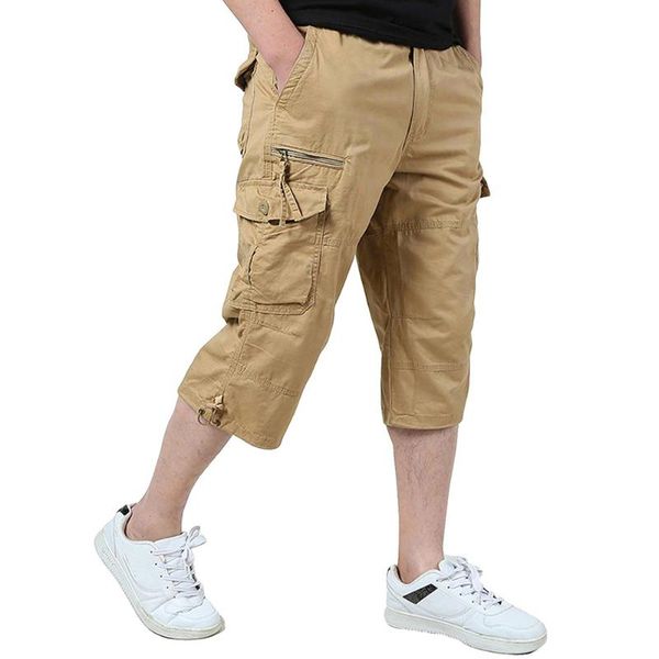 men's shorts men classic cargo short loose relaxed fit tall twill pants with multi-pockets, White;black
men's shorts men classic cargo short loose relaxed fit tall twill pants with multi-pockets, White;black